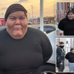 Convicted drug dealer cries while she is arrested by ice after she has re -entered us