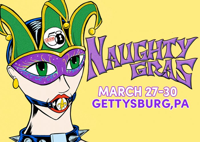 Naughty Gras Class schedule announced