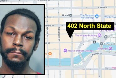 River North Robber was wearing an electronic monitoring bracelet - for another attempt at theft, officials say