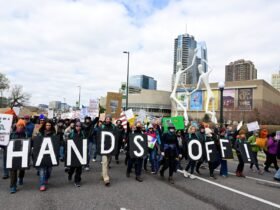 Anti-Trump protesters return to Denver for latest 'Hands Off!' rally at Capitol