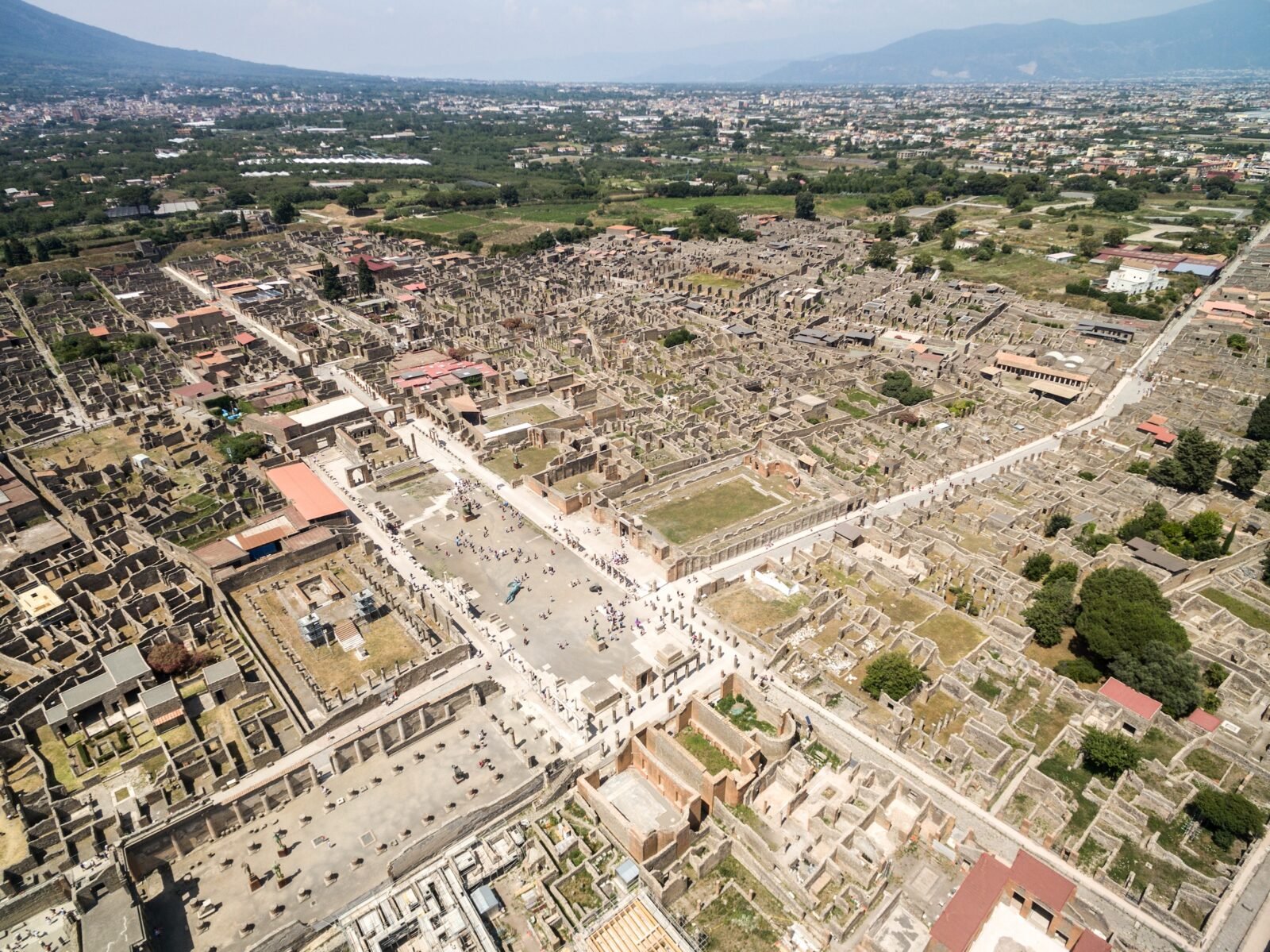Pompeii Aerial Tour -Heliopters seized in safety research