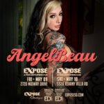 Angel Beau with both exhibition Gentlemen's clubs San Diego
