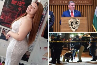 Boy, 14, accused of fatal photography of innocent scooter-riding teenage girl on NYC schoolyard held in prison