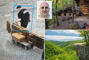 Caves and other mounts are searched for fugitive subsidy known as 'Devil in the Ozarks'