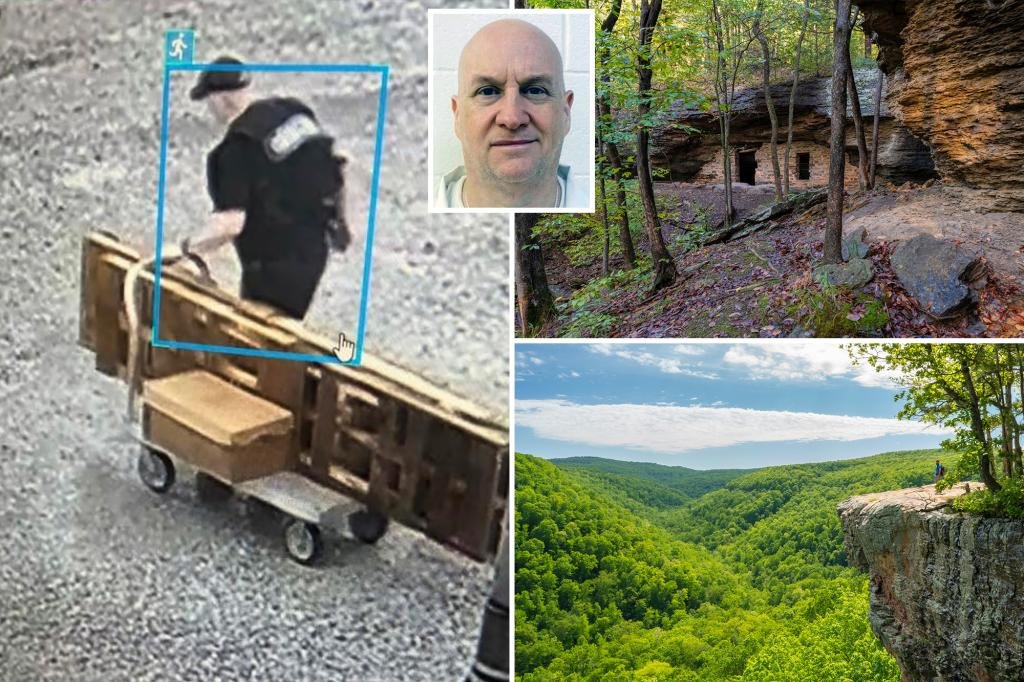 Caves and other mounts are searched for fugitive subsidy known as 'Devil in the Ozarks'