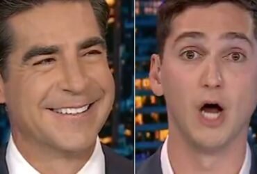 Impressionist Roasts Jesse Watters To His Face Live On Fox News