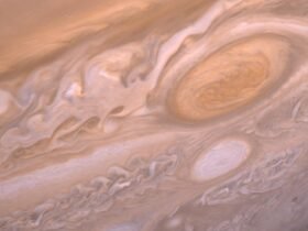 Jupiter was twice as large as it is today