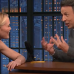 Leslie Bibb Stuns Seth Meyers By Revealing Wild ‘White Lotus’ Scene That Got Cut