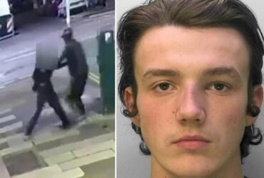 Man Snatches Woman from the street randomly caught on video