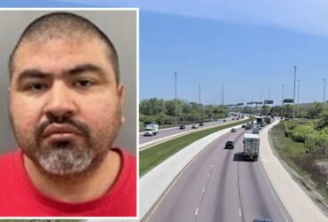 Man with 'a history of photographing people with weapons' is accused of shooting another driver on Stevenson Expressway