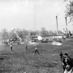May 4, four killed during anti-war protest at Kent State University