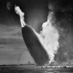 May 6, the Hindenburg crashes in flames in New Jersey