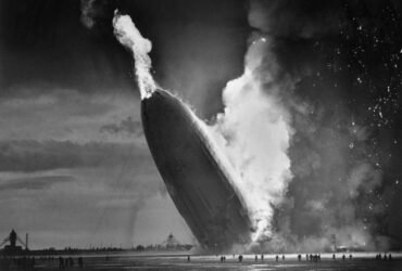May 6, the Hindenburg crashes in flames in New Jersey