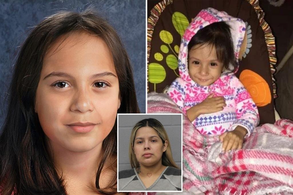 Police looking for missing Texas Girl after mother was arrested to lock up the hungry sister in the cupboard for weeks