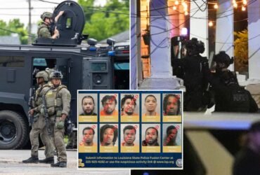 Three more escaped prisoners in New Orleans captured as Manhunt will take place for the last 2 fugitives
