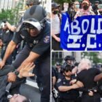 At least 15 arrested in NYC Anti-ed protest while thousands are taking to the streets