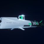 An illustration shows Bedrock Ocean's AUV.