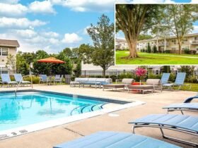 Boy, 16, woman, 25, seriously injured when shooting erupts in the swimming pool of luxury Li Apartment complex: agents