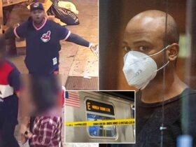 Brute broke again in the series of hate crimes before breaking the nose of the Muslim woman in NYC Metro