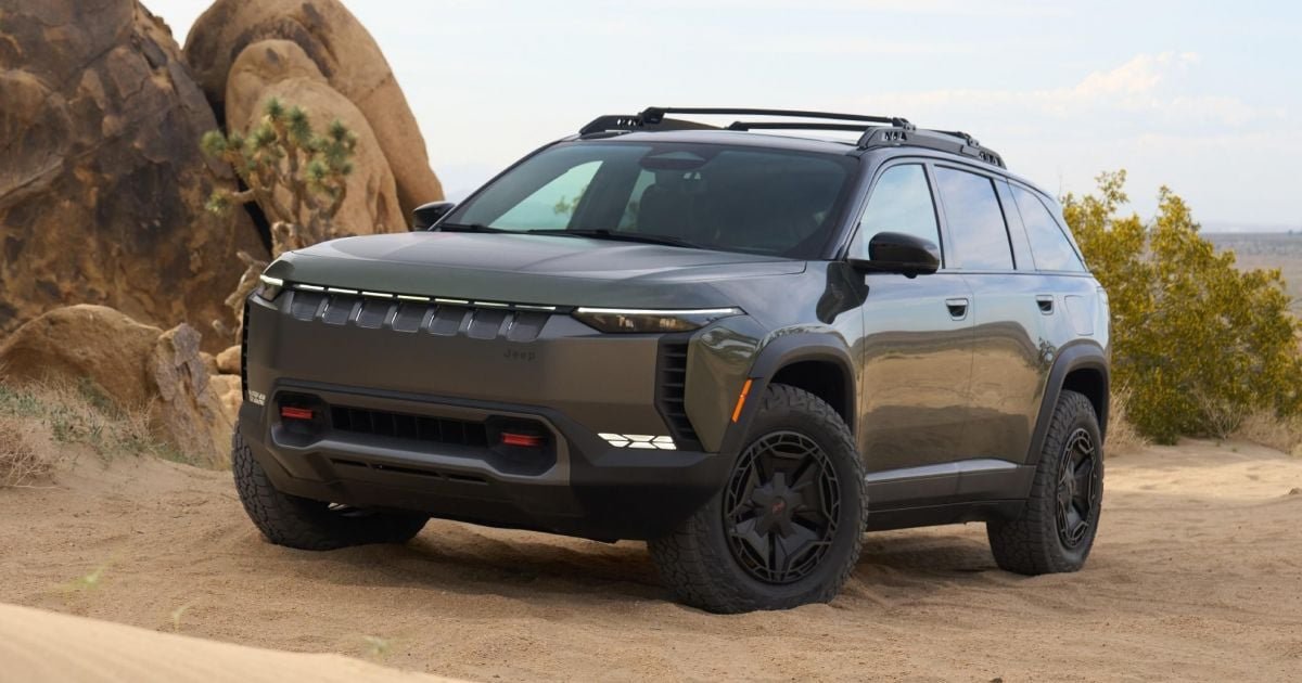 Can Jeep's robust EV make a new off-road-ready transmission debut?