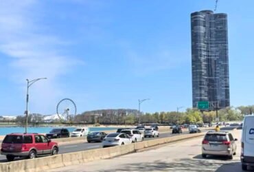 Driver shot during the confrontation of the rage in Streeterville