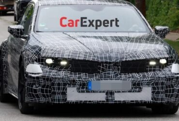 Electric BMW M3 reveals its pumped wheel arches