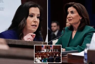 Elise Stefanik Stomp Kathy Hochul about NY Migrant Crisis