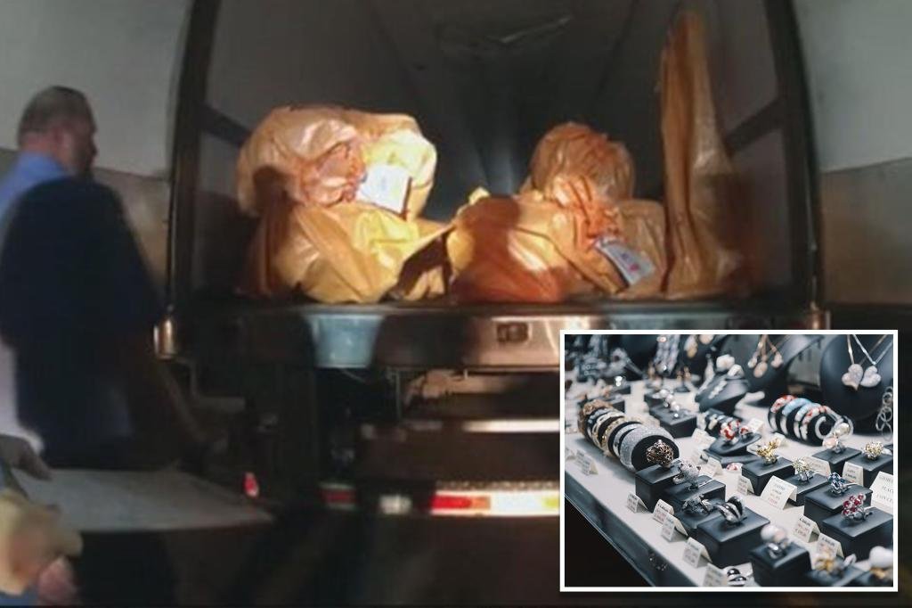 FEDS NAB 7 Thieves accused of stealing $ 100 million in gold, diamonds, rubies, rubies and other bling in the greatest jewel robbery in American history