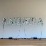 For Glenn Ligon there is language material