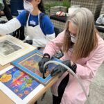 Free Clinic teaches Angelenos how to repair damaged art