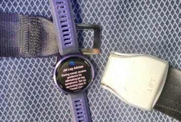 Garmin jet lag recovery advisor