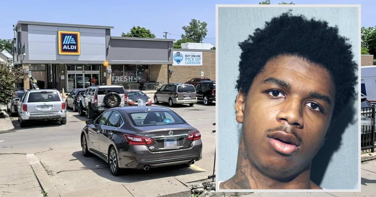 Grandma Carjacked under shot in the parking lot of Aldi while the 6-year-old grandson looks at it