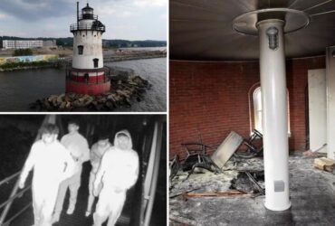 Historical Sleepy Hollow Lighthouse eroded by arsonists, a year after undergoing $ 3.4 million restoration: 'heartbreaking'