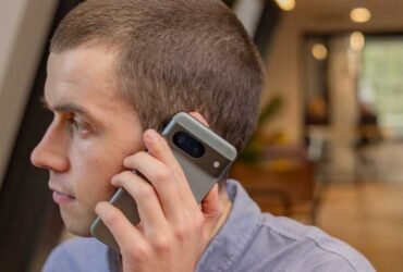 Man on a phone call 2