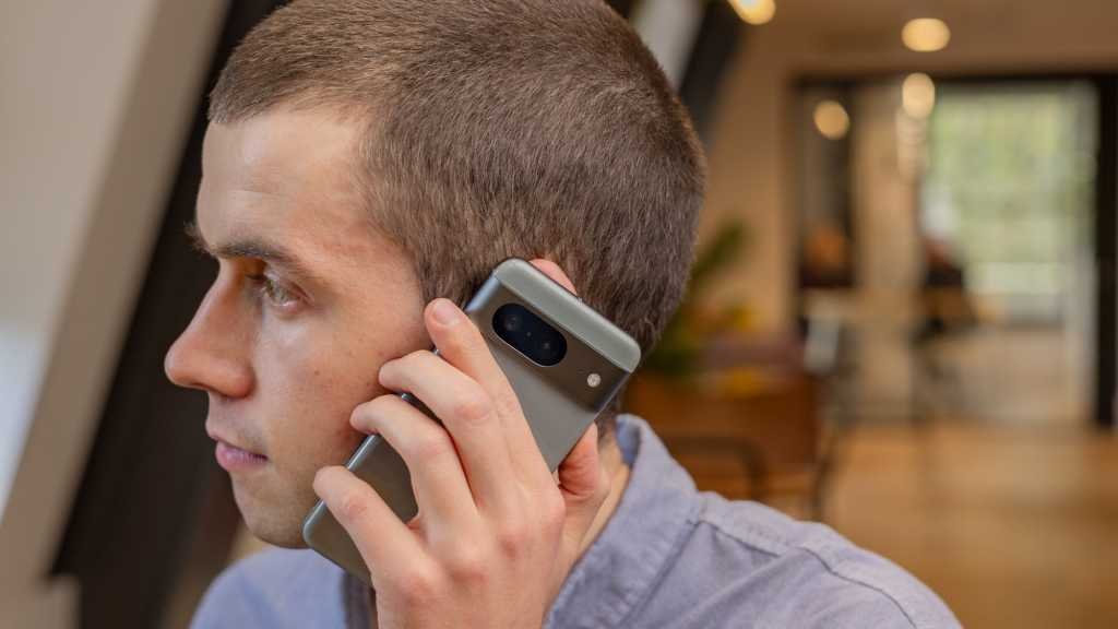 Man on a phone call 2