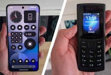 Nothing Phone (3a) Pro and Nokia 110