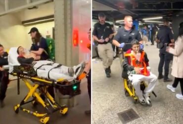 Maniac who stabbed 2, including innocent bystander, is accused of attempted murder in Grand Central: agents