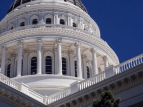dome of California State Capitol Building, Sacramento
