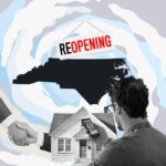 reopening-of-a-real-estate-agency-in-North-Carolina-following-damage-from-Hurricane-Helene