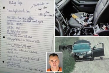 Notebooks found in Vance Boelter's Autodetail Careful Planning