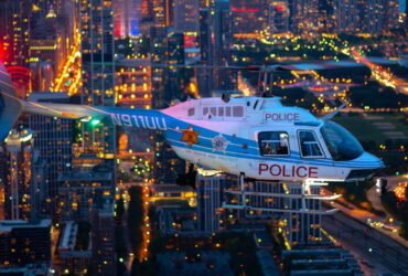 Police helicopter helps agents to find 4 suspects after armed theft claims at least 14 victims