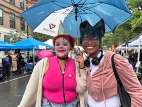 Rain could not dampen the spirit of Brooklyn Pride