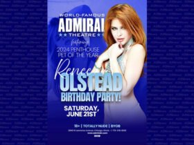 Renee Olstead celebrates Bash Bash in Chicago's Admiral Theater, 21 June