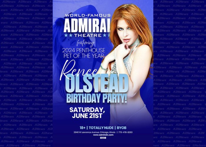 Renee Olstead celebrates Bash Bash in Chicago's Admiral Theater, 21 June