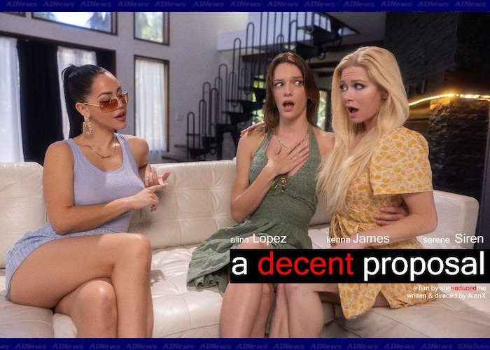 Serene Sirene Sizzels in Sultry New Film "A decent proposal"