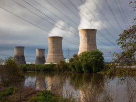 Three Mile Island Nuclear power generating station.