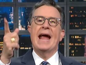 Stephen Colbert Spots 1 Word Trump's Too 'Embarrassed' To Say