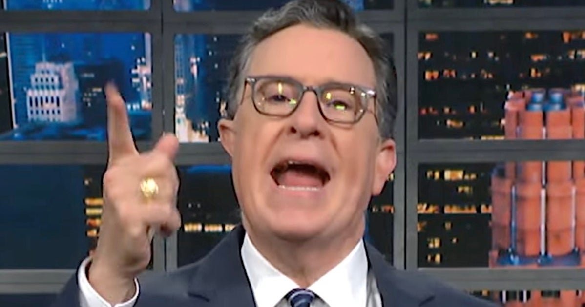 Stephen Colbert Spots 1 Word Trump's Too 'Embarrassed' To Say