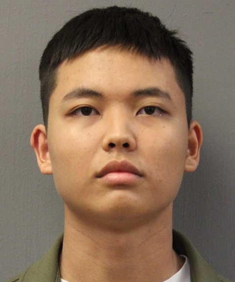 Subway Restaurant Rover Bust with water gun and a note with the text: "I have a gun. This is a robbery."