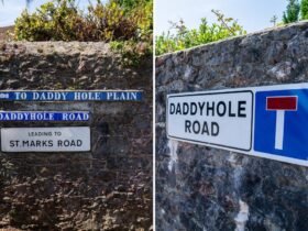 Thieves will not stop stealing this peculiar street board with an 'rude' sounding name